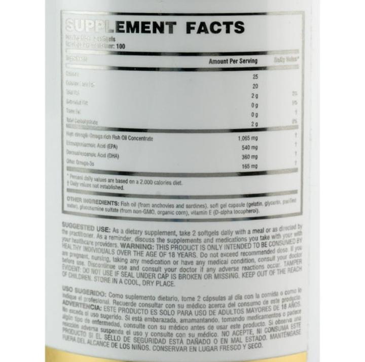 Omega 3 landerfit - 200 cáps. - Imagen 6