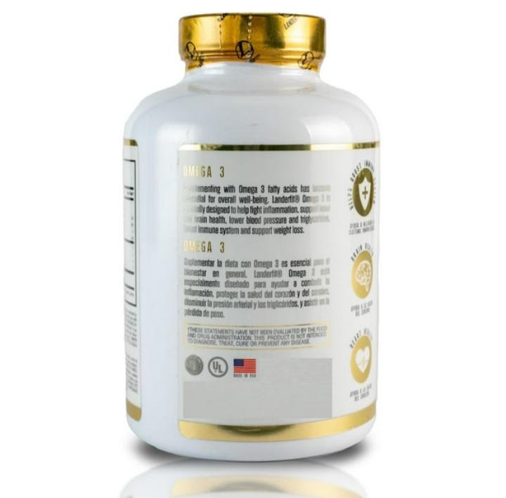 Omega 3 landerfit - 200 cáps. - Imagen 4