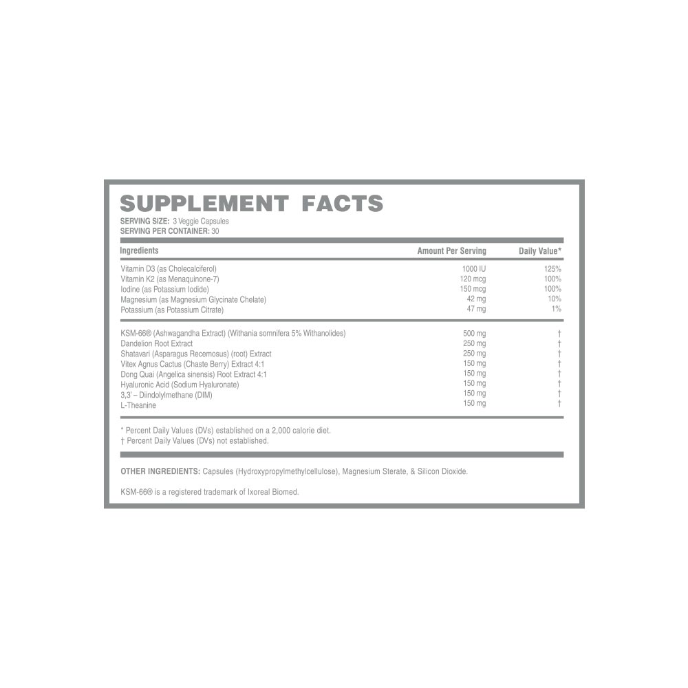 Hormonal Balance - 90 Cáps. - 30 Serv. - Imagen 2