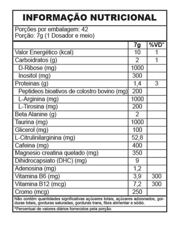 Psycho Killer Thermogenic - 60 Caps. 30 serv. - Imagen 2