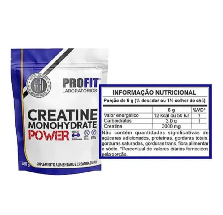 Creatina Monohidratada Profit 30 Gr. - 50 serv. - Imagen 3