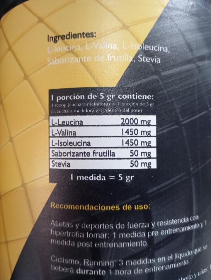 BCAA +Growth 1Kg. - 200 serv. - Imagen 2