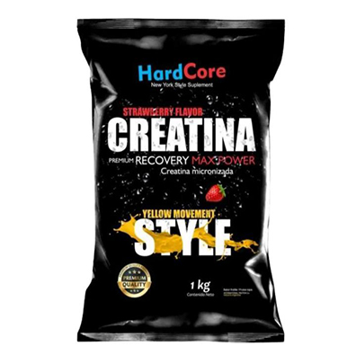 Creatina Micronizada 1Kg HARDCORE - 100 serv.