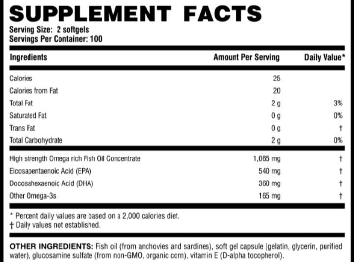 Omega 3 landerfit - 200 cáps. - Imagen 7