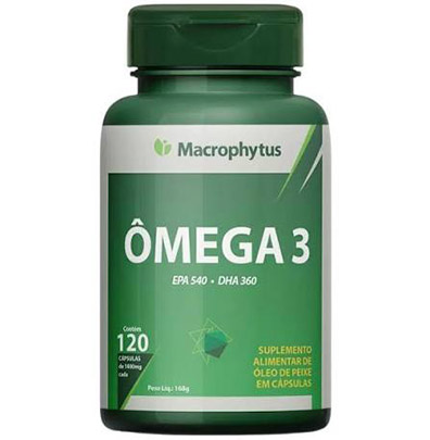 Omega 3 Macrophytus - 1400 Mg - 120 Cáps.