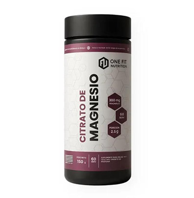 Citrato de Magnesio (150 gr) ONE FIT - 60 Serv.