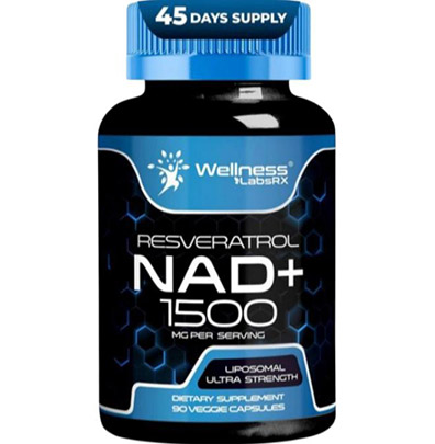 Wellness LabsRX NAD+ Resveratrol 1500 mg - 90 Cáps