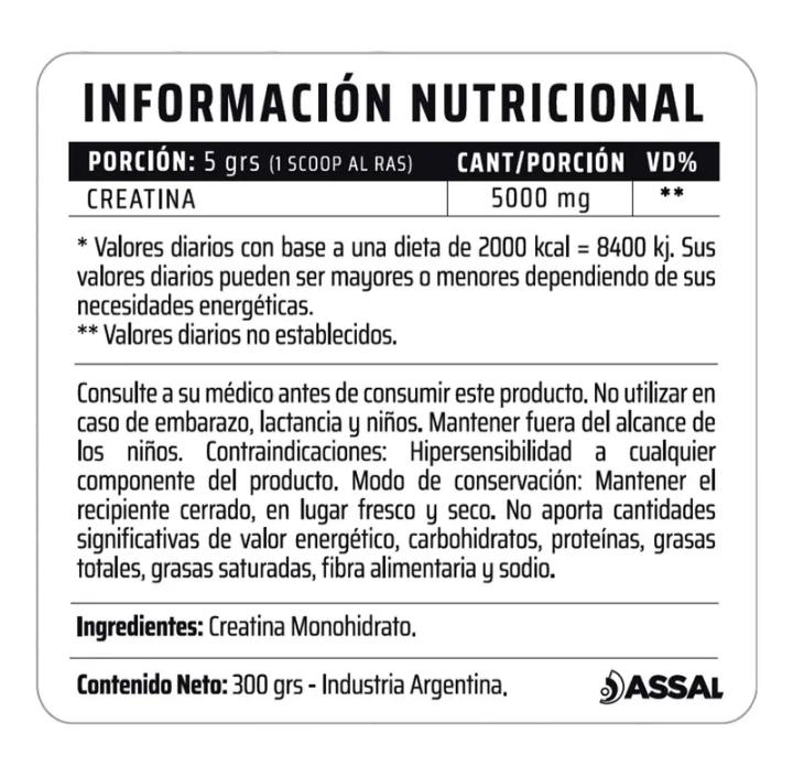 Creatina Ready 300 Gr - 60 serv. - Imagen 2