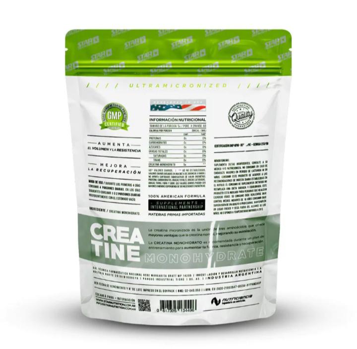 Creatina Star sin sabor - 60 serv. - Imagen 2