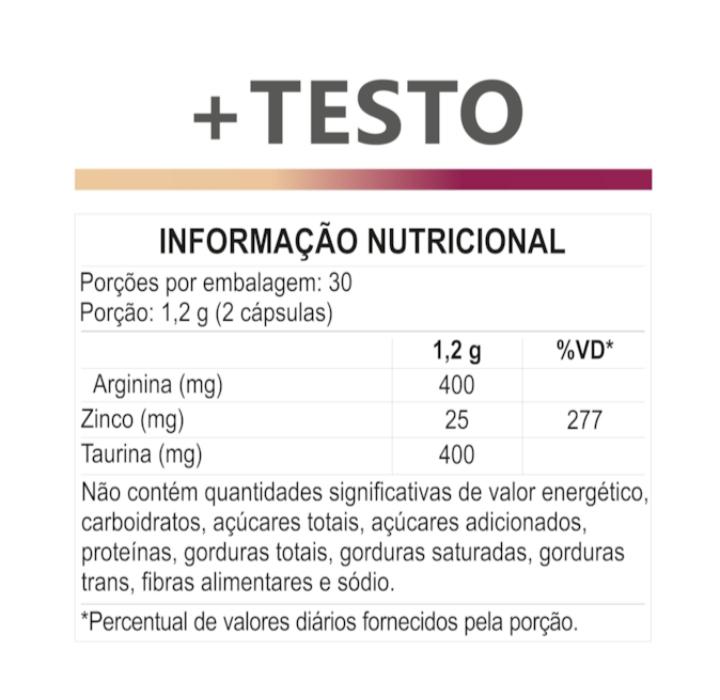 + Testo Mix Nutri - 30 Cáps. - Imagen 2