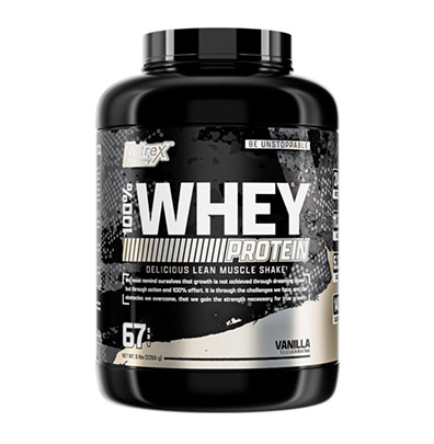 100% Whey Protein NUTREX 5 lbs - 67 Serv.