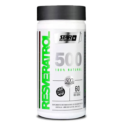 Resveratrol 500 - 60 serv.